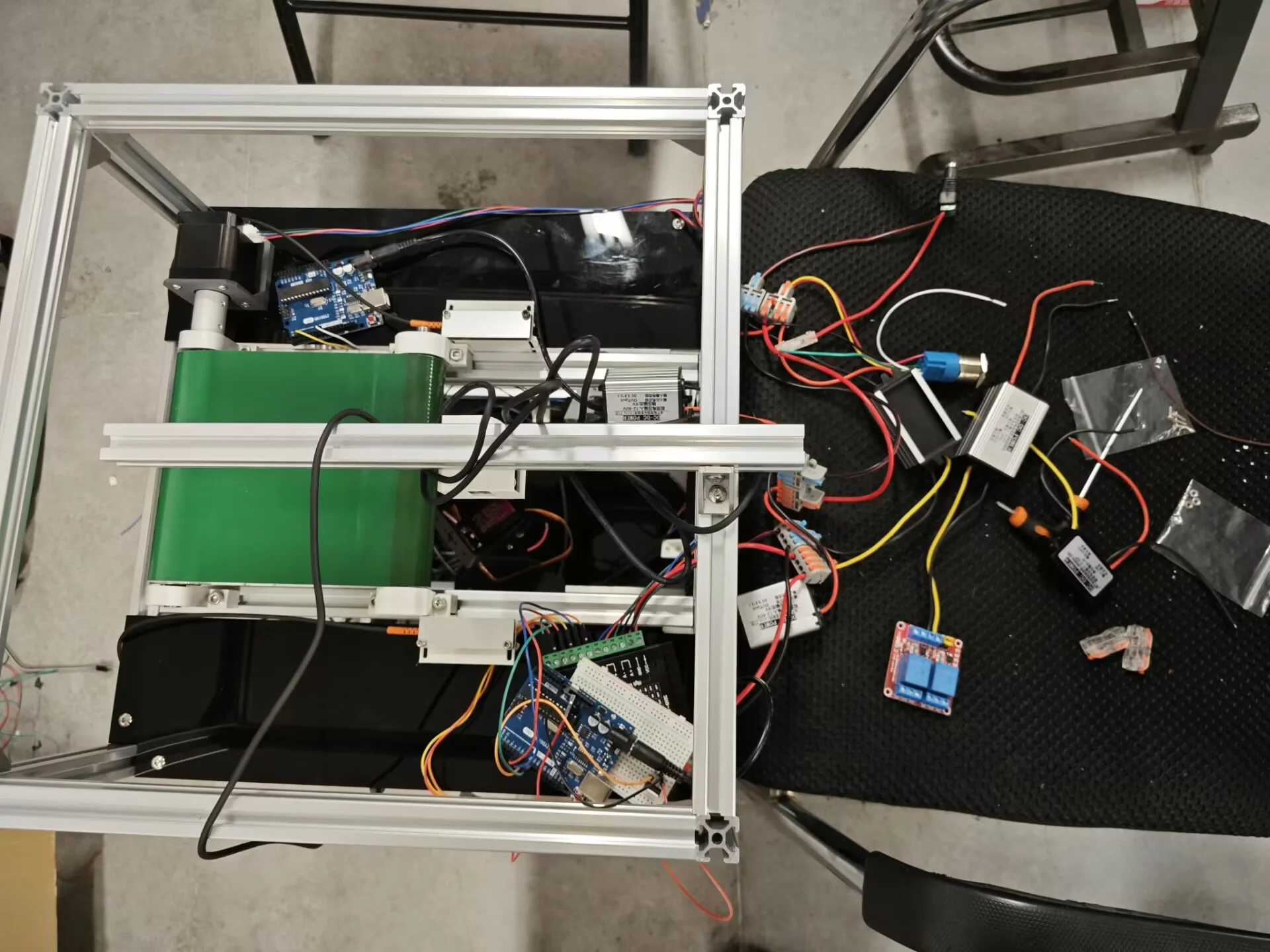 传送带电控系统接线