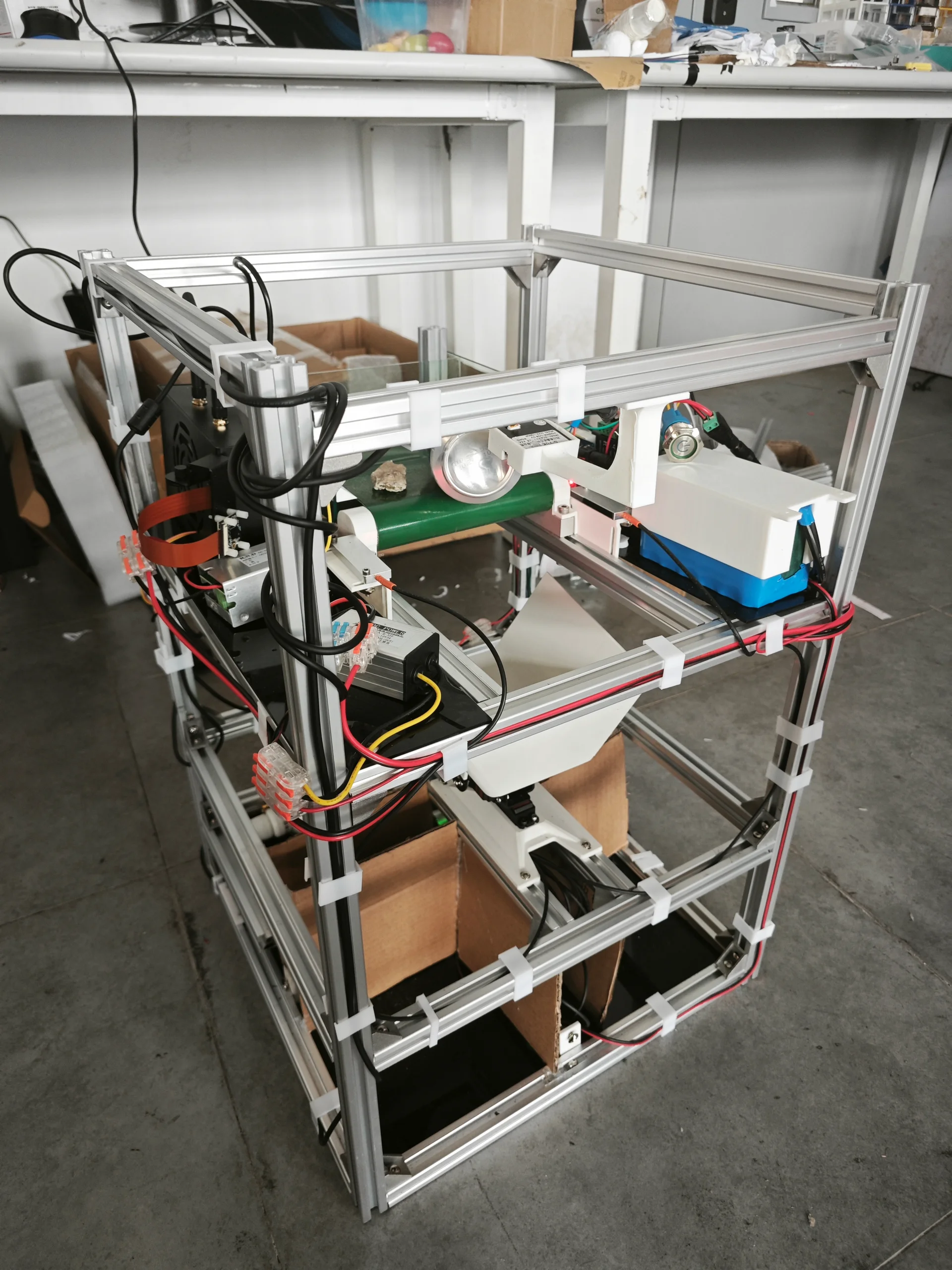 传送带瓶子测试