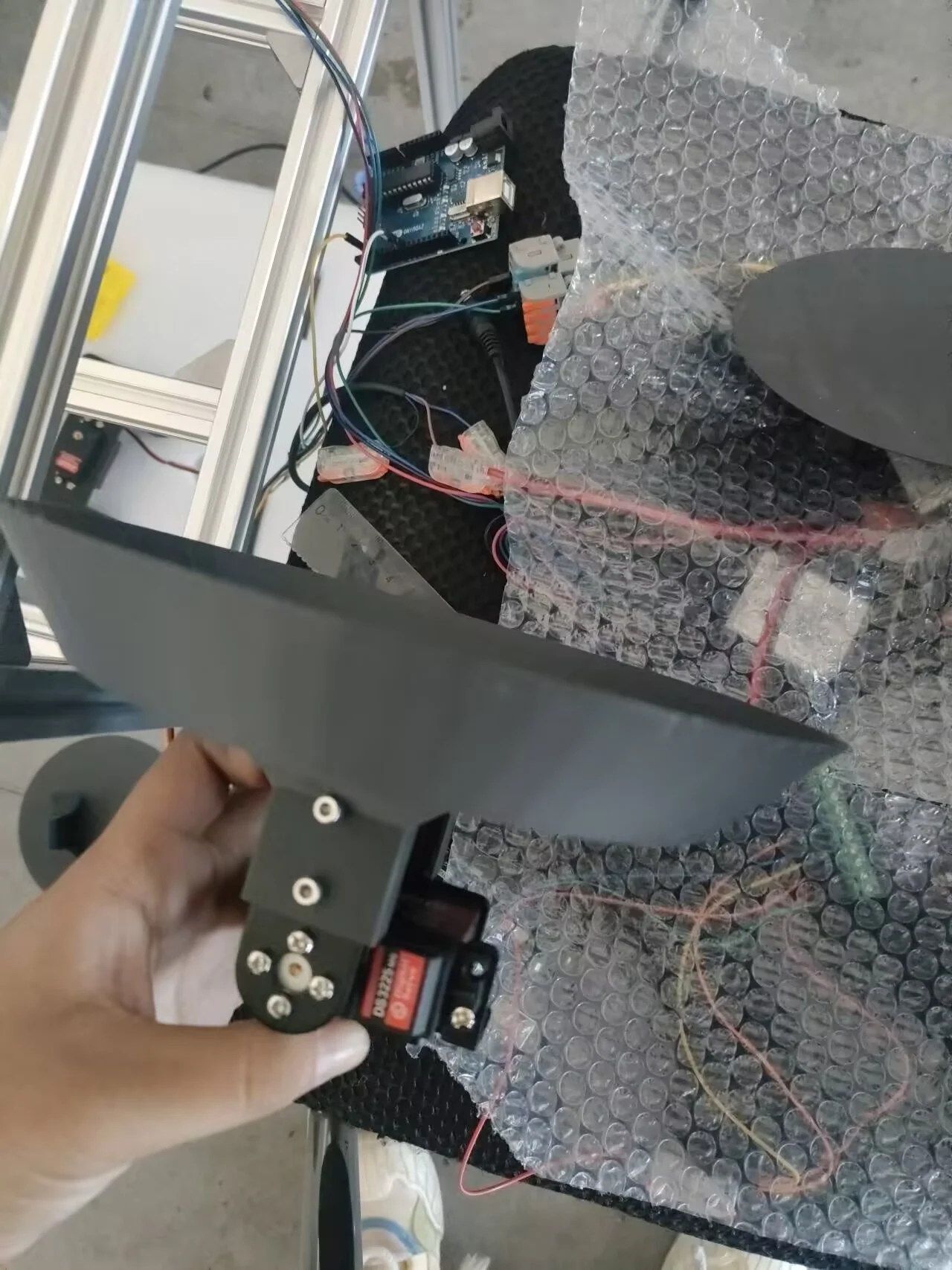 DS3225 舵机与控制板安装