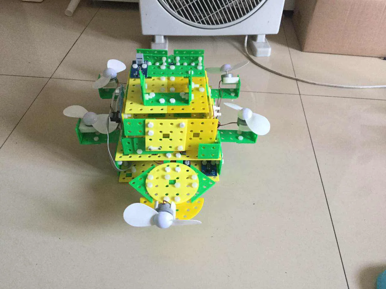 塑料模块风扇装置