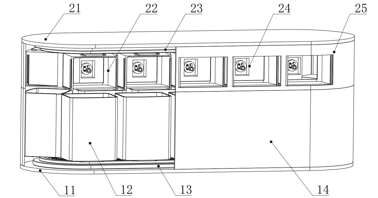 专利结构示意图 1